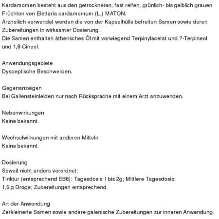 Kardamom Kapseln Samen & gemahlen - gemahlen