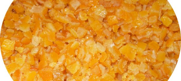 Orangeat Pomeranzenschale