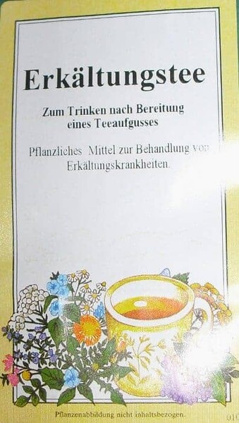 Erkältungstee