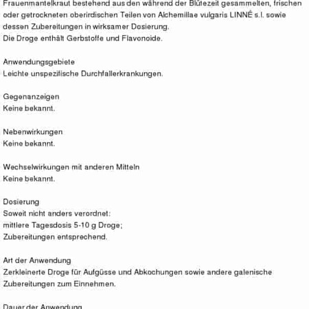 Frauenmanteltee