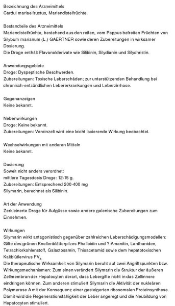 Mariendistel