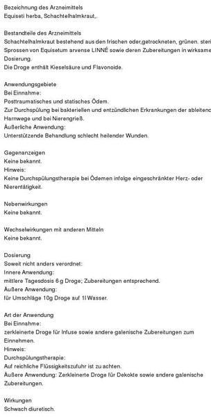 Schachtelhalm