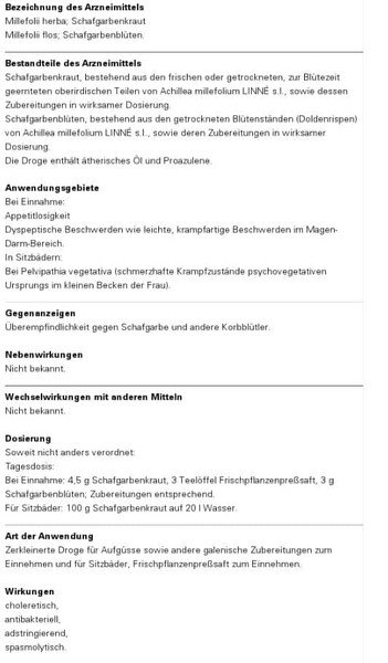 Schafgarbe