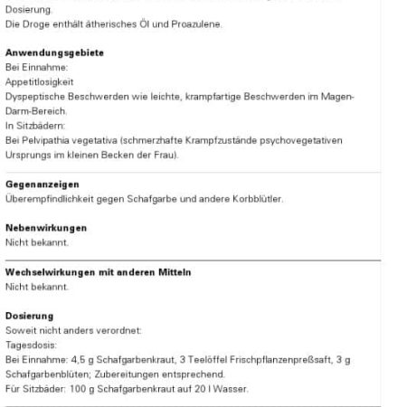Schafgarbe